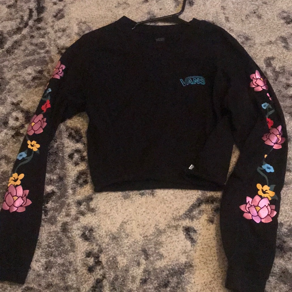 Vans cropped shirt